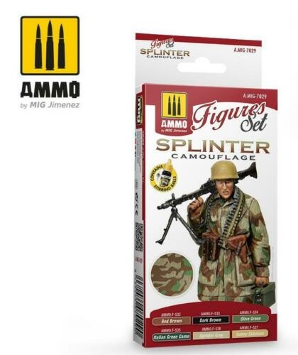 Ammo Mig A.MIG7029 Splinter Camouflage Set